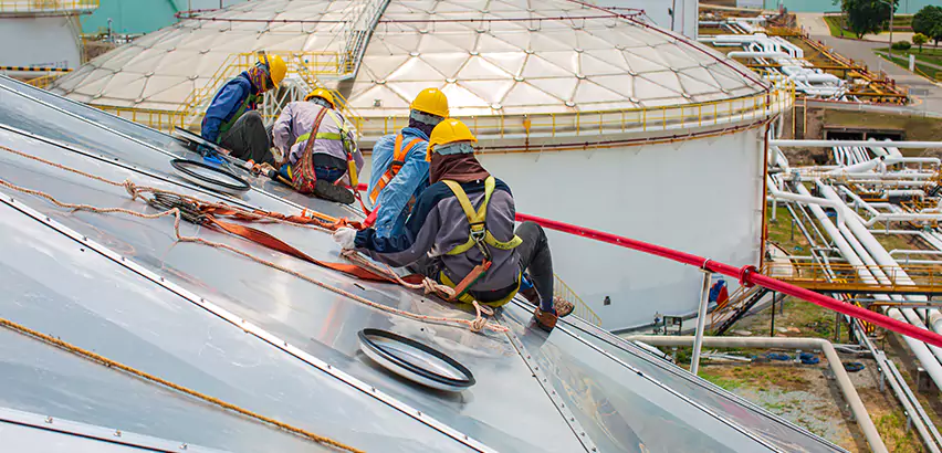 Emergency Commercial Roof Repair in Vernon Hills