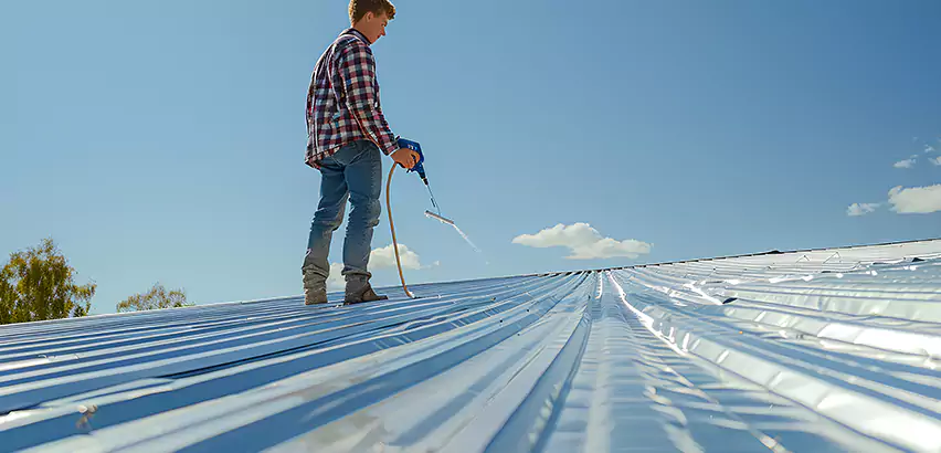 EPDM Roofing Installation Drip Edge in Vernon Hills