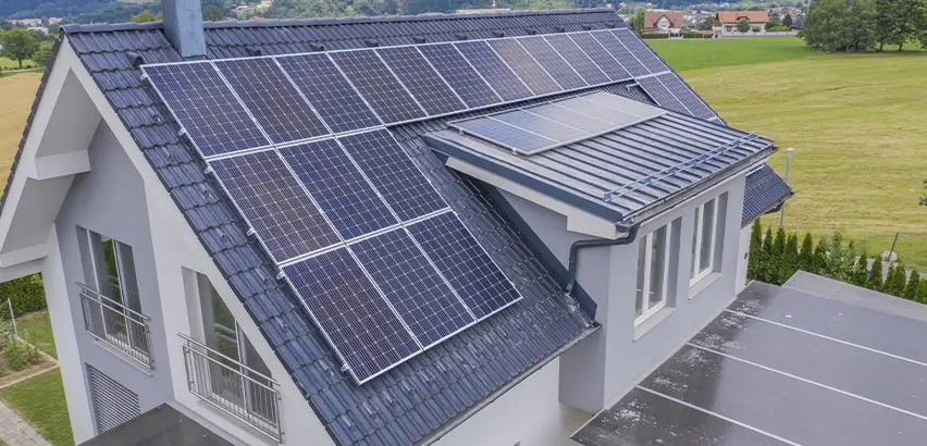 Residential Solar Roof Installation in Vernon Hills